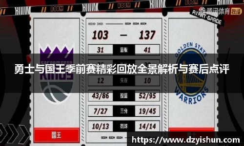 zoty中欧勇士与国王季前赛精彩回放全景解析与赛后点评